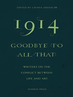 cover image of 1914—Goodbye to All That